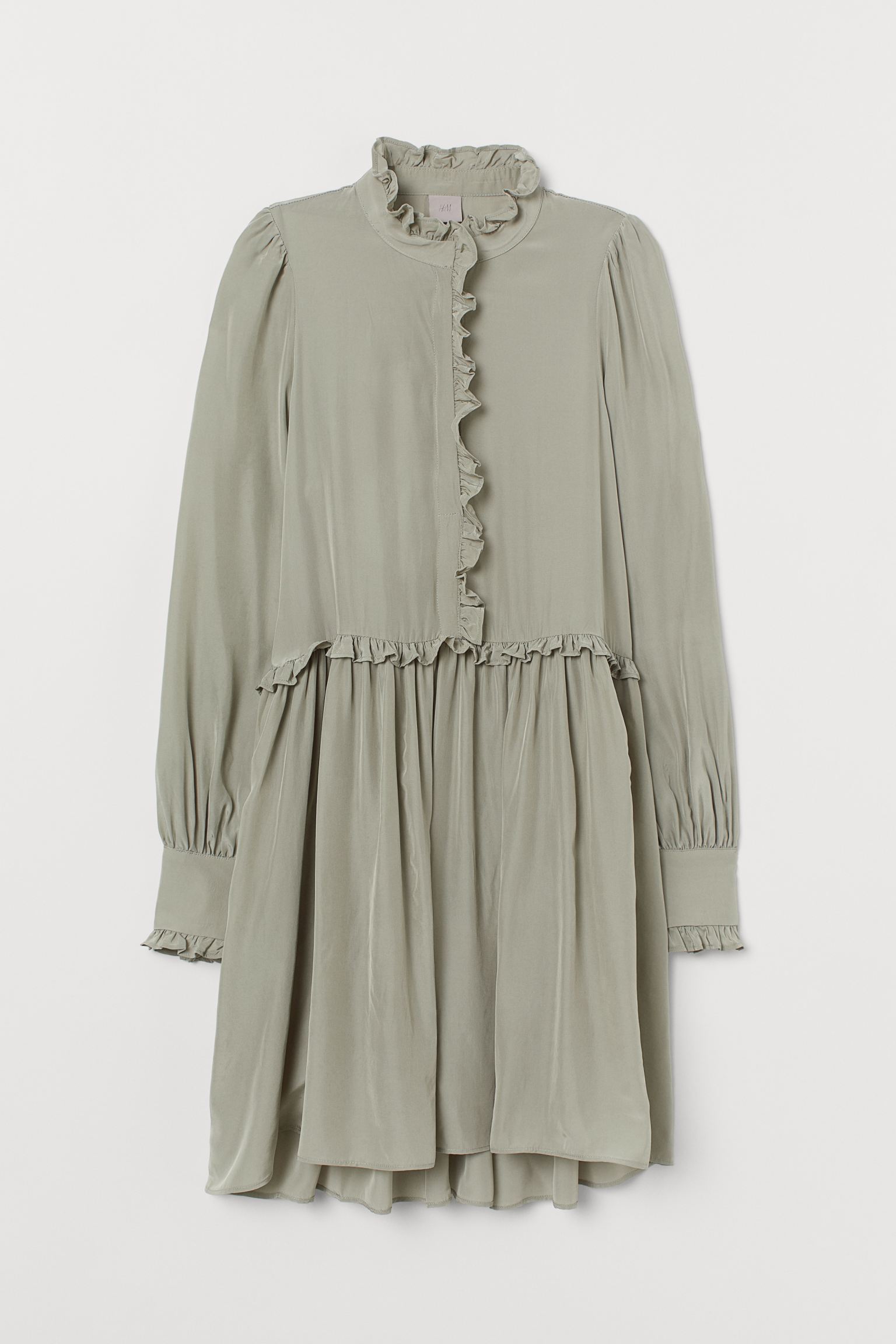 

Платье H&M 34 Серо-зеленый 9216972dm_серо-зеленый