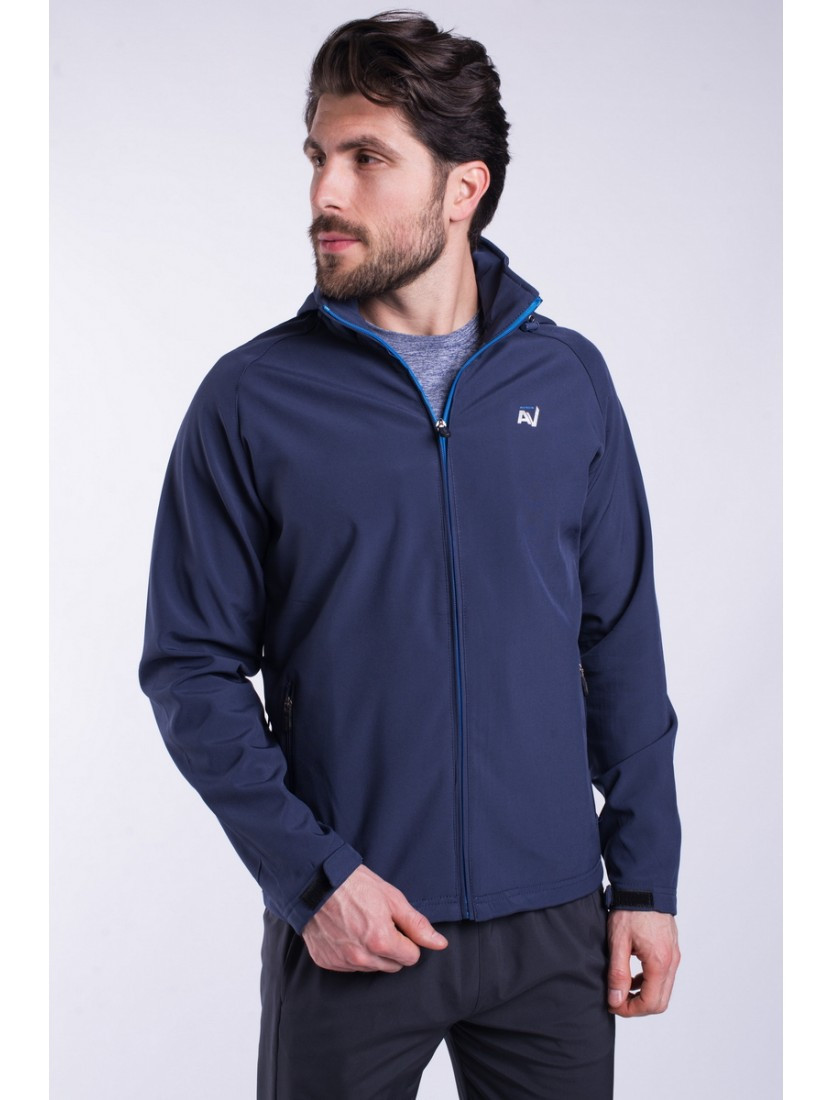 

Ветровка мужская синяя Softshell Avecs AV-70057 Blue  (46/48, Ветровка мужская синяя Softshell Avecs AV-70057 Blue M (46/48)