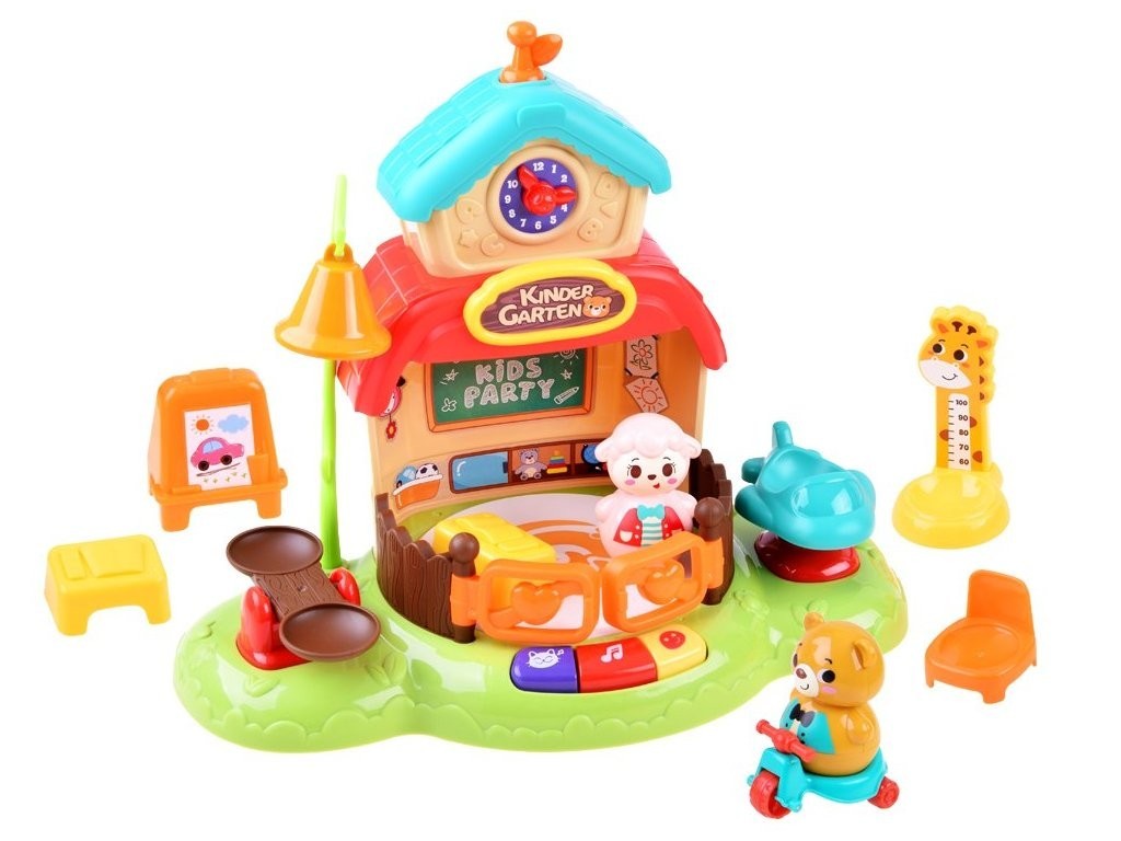 

Музыкальная игрушка Hola Toys интерактивный домик Детский сад (E935)
