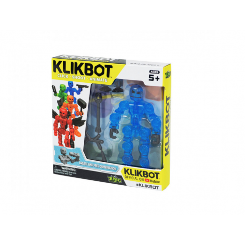 

Игровой набор для анимационного творчества KLIKBOT S1 – СТУДИЯ (2 экскл. фигурки, штатив, синяя) (TST2600Blu)