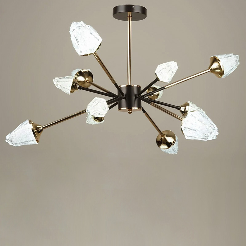 

Люстра підвісна LED Light House SRS-16360/12 72W чорний + бронза