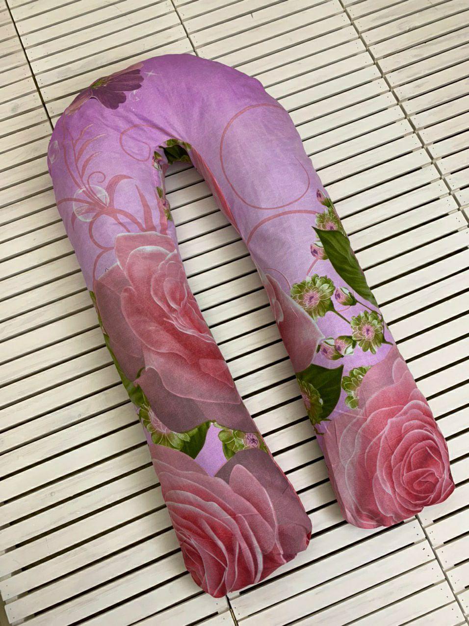 

U-образная подушка подкова обнимашка для беременных Esen Розель XL 120x75 см (107SG 060 XL)