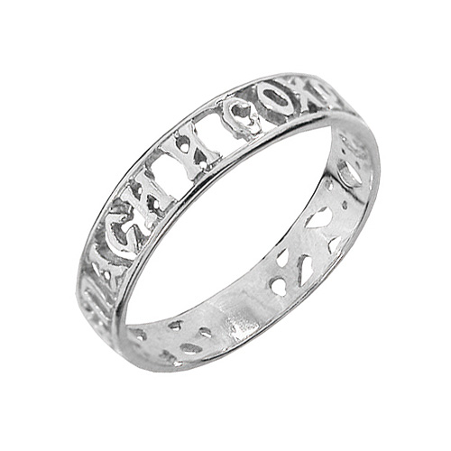 

Серебряное кольцо Жизнь 000063977 19 размера