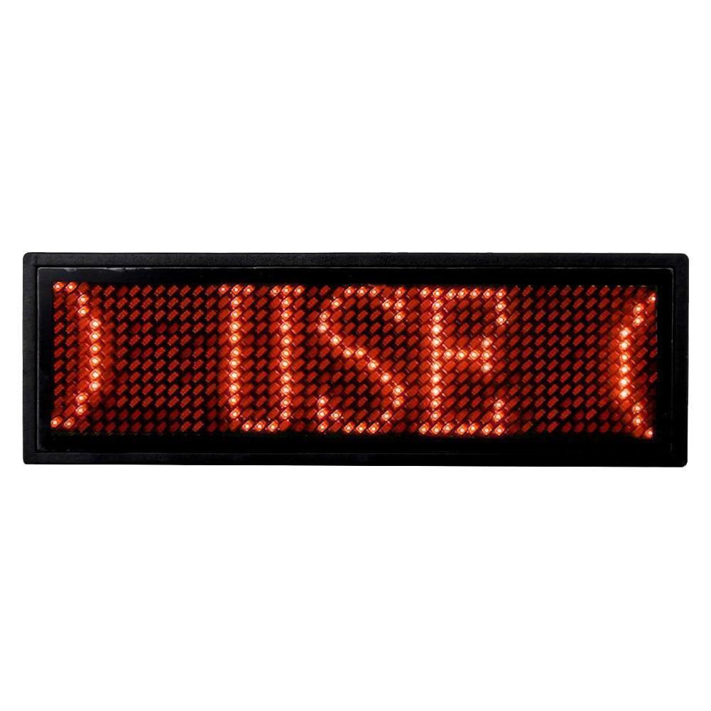 

Электронный LED бейдж с бегущей строкой ABX B1248 Красный