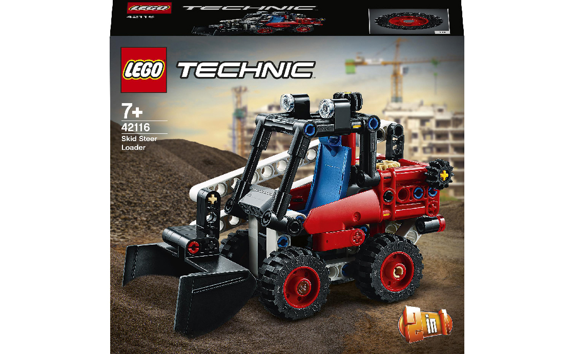

Конструктор LEGO Міні-навантажувач 140 деталей (42116)