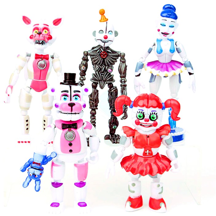 Five nights at freddy's on sale sister location action figures