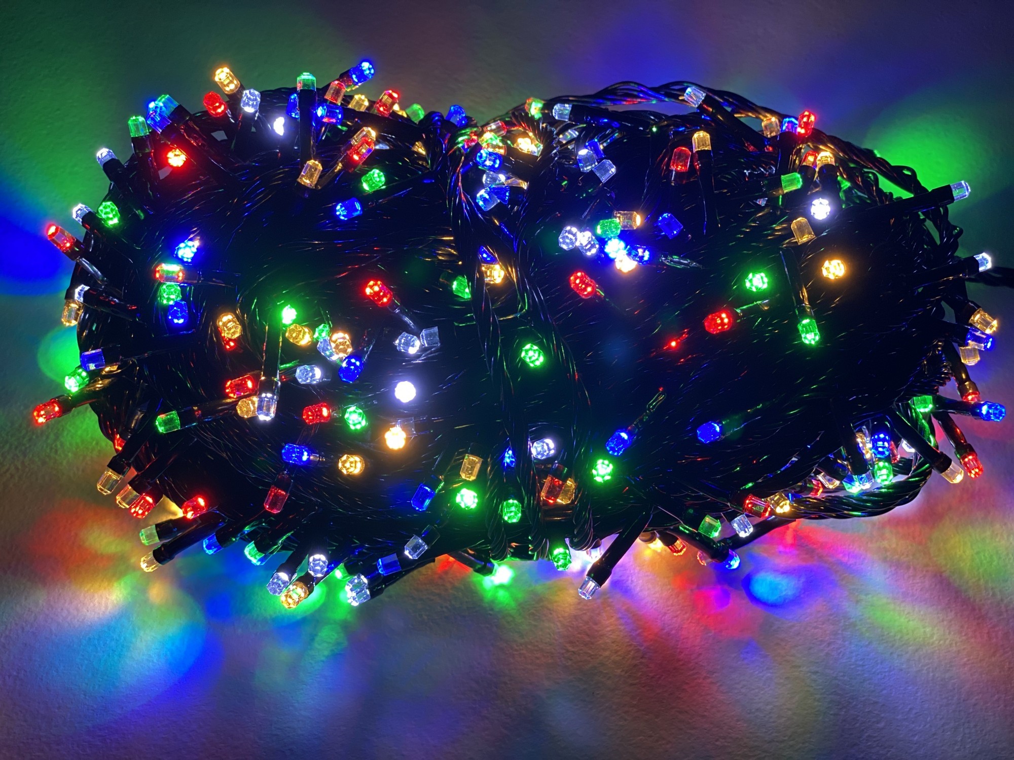 

Светодиодная гирлянда Хрусталь 400 LED 28м. Мультицвет