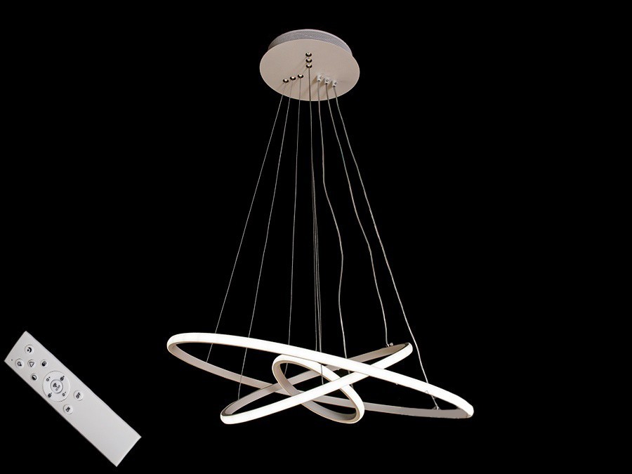 

Люстра LED DIASHA MD9079-3AWH-600+400+200 біла 110W