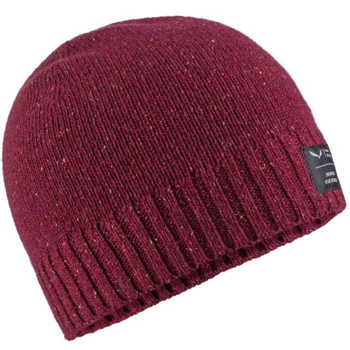 

Шапка Salewa Melange Beanie 6360 (червоний)