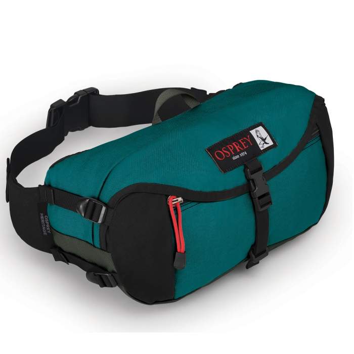 

Поясна сумка Osprey Heritage Waist Pack 8 Dark Pine Green (зелений)
