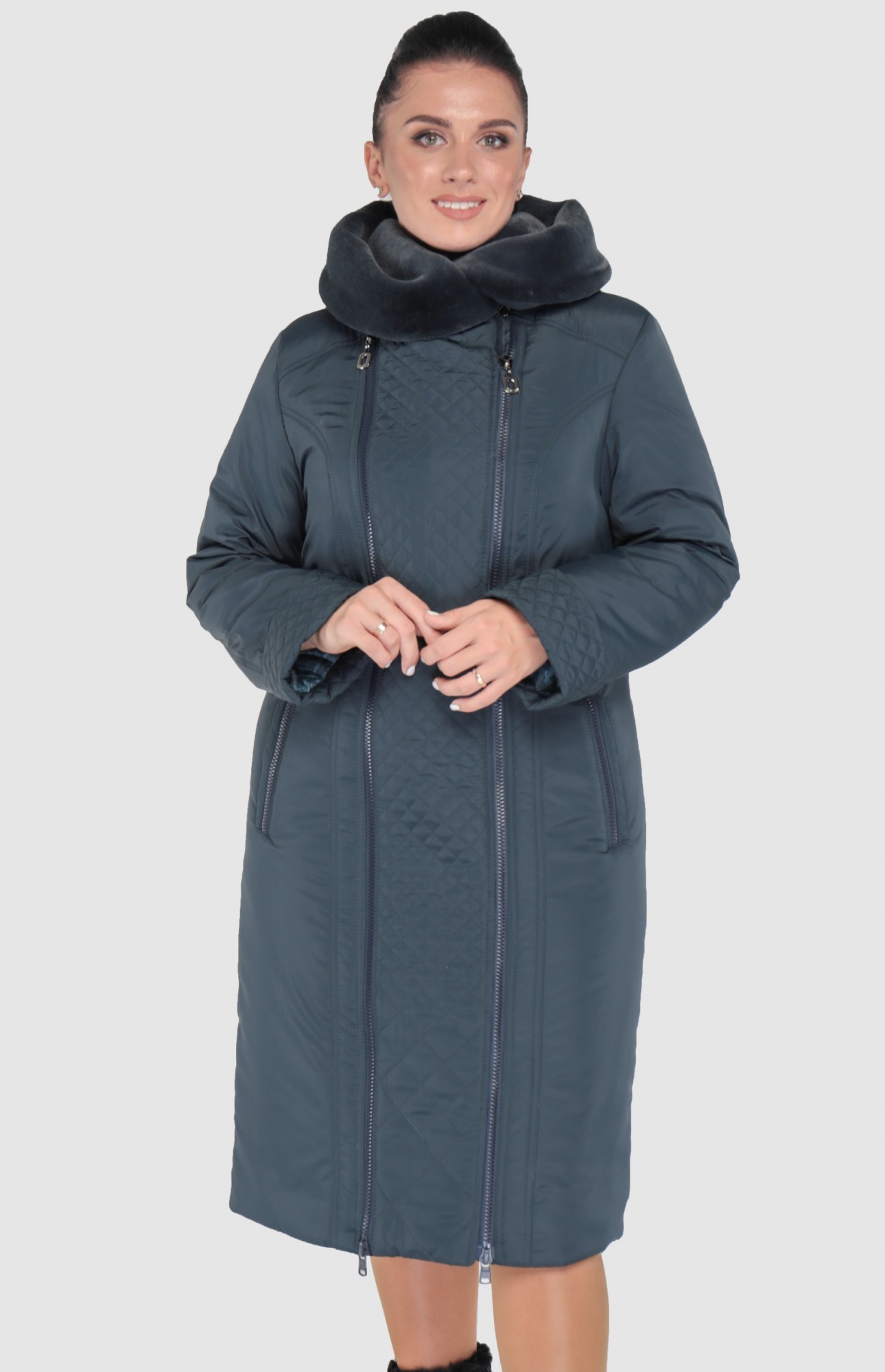 

Куртка зимняя Exclusive moda М-251  Сине-зеленый, Куртка зимняя Exclusive moda М-251 56 Сине-зеленый