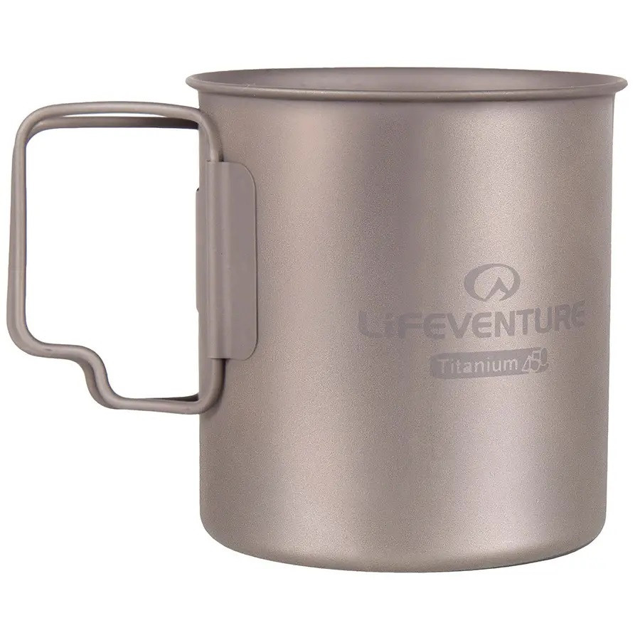 

Кружка Lifeventure Titanium Mug 450 мл Серый