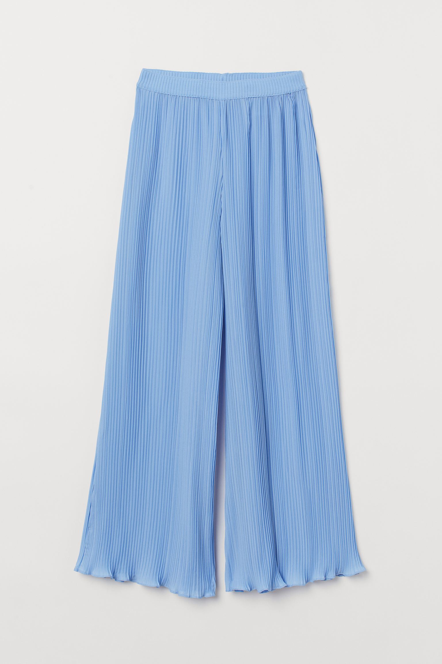 

Брюки плиссированные H&M XL Голубой 7530769RP12_голубой