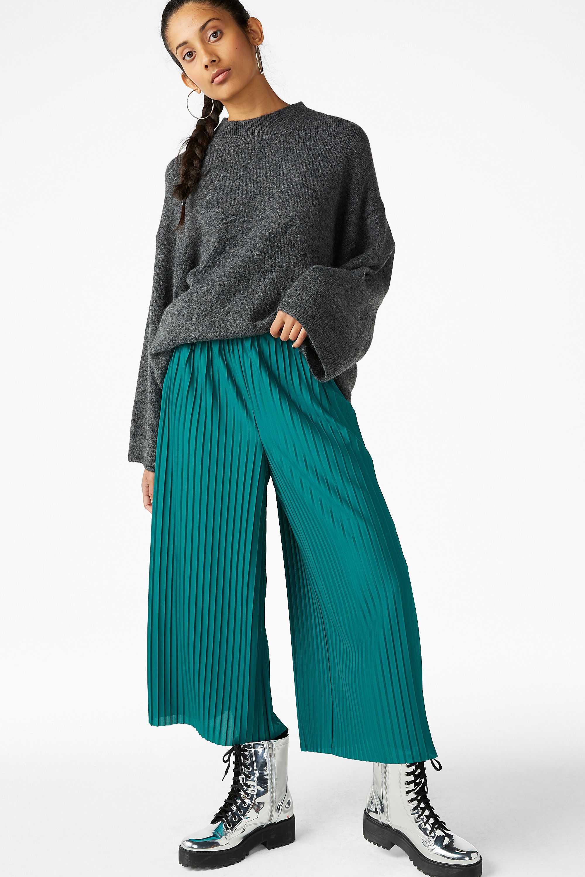

Брюки Monki S Зеленый 4999746RP11_зеленый