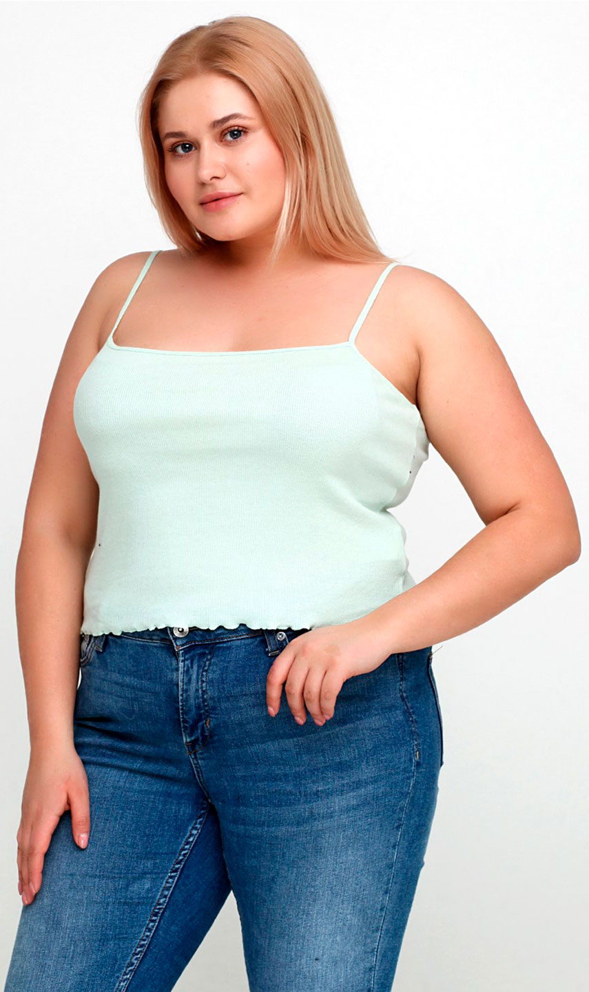 

Топ H&M XS Светло-зеленый 6746818RP3_светло-зеленый