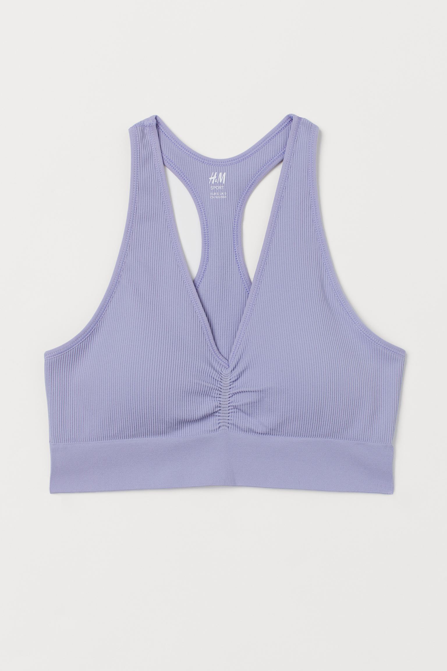 

Топ спортивный H&M SPORT XS Голубой 8498862sm_голубой