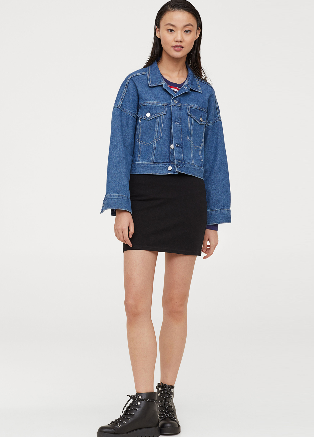 

Юбка H&M XS Черный 5602686RP3_черный