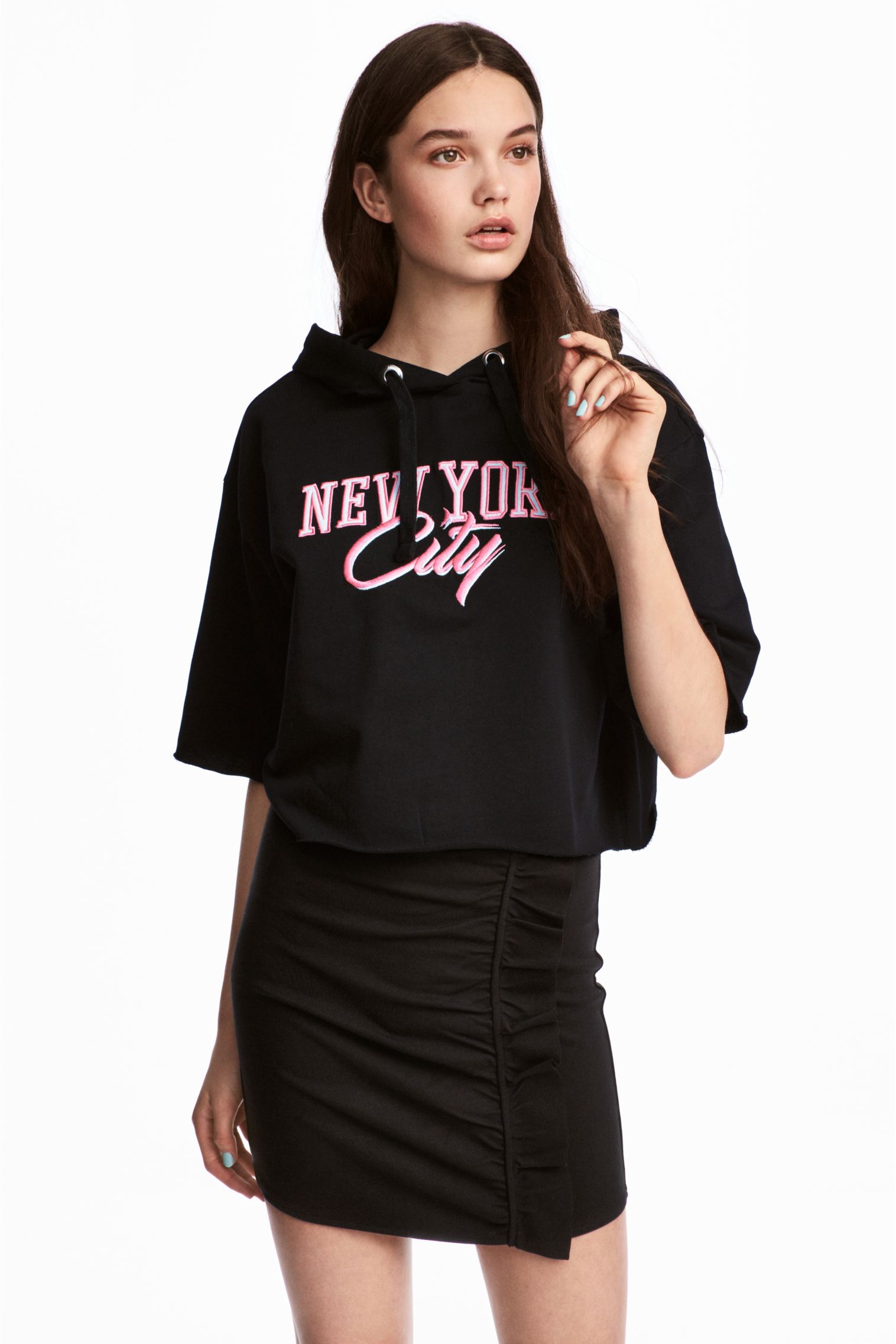 

Юбка H&M L Черный 5172806RP12_черный