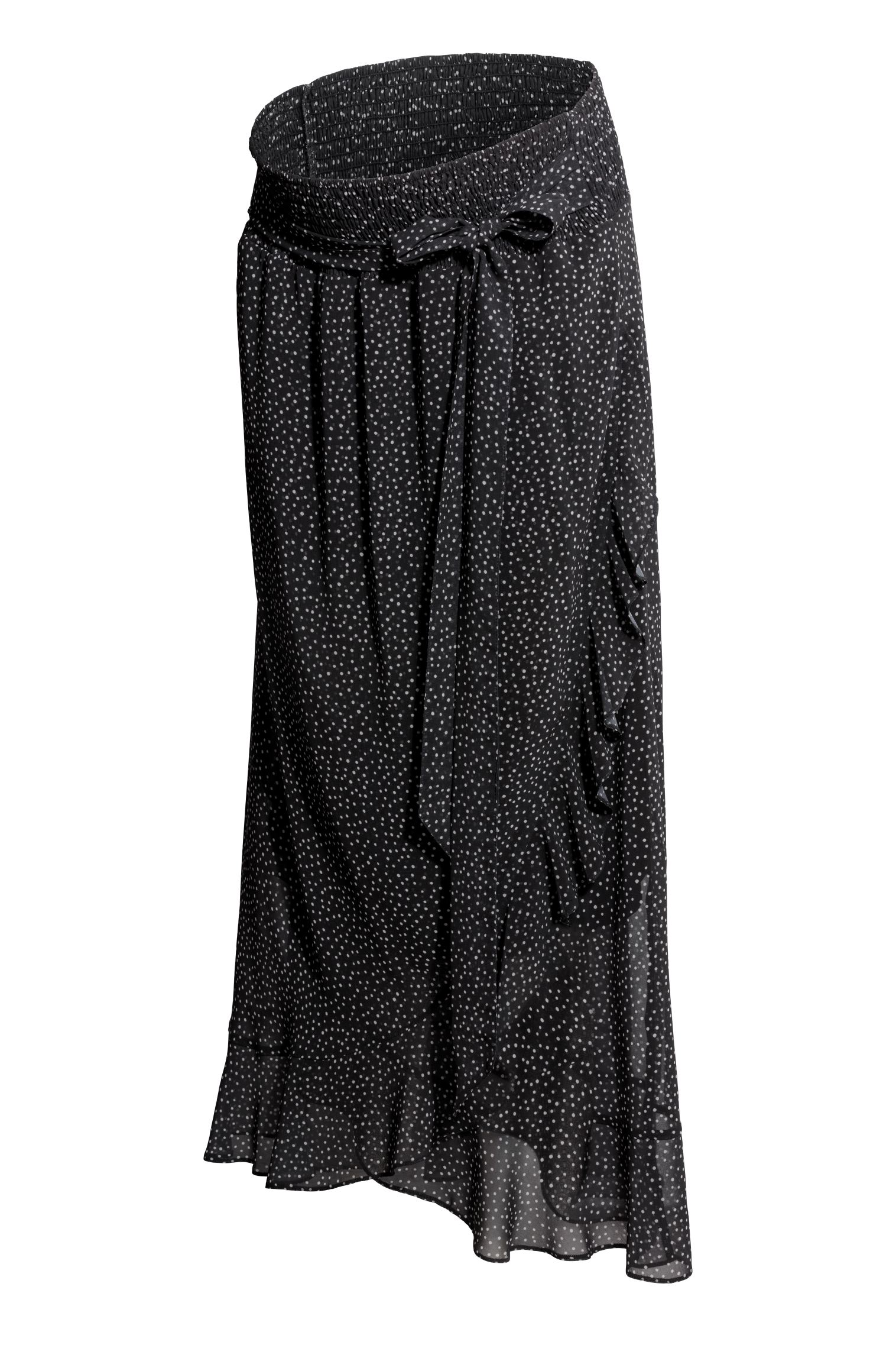 

Юбка для беременных H&M 36 черный в горошек 5722376RP12_черный в горошек