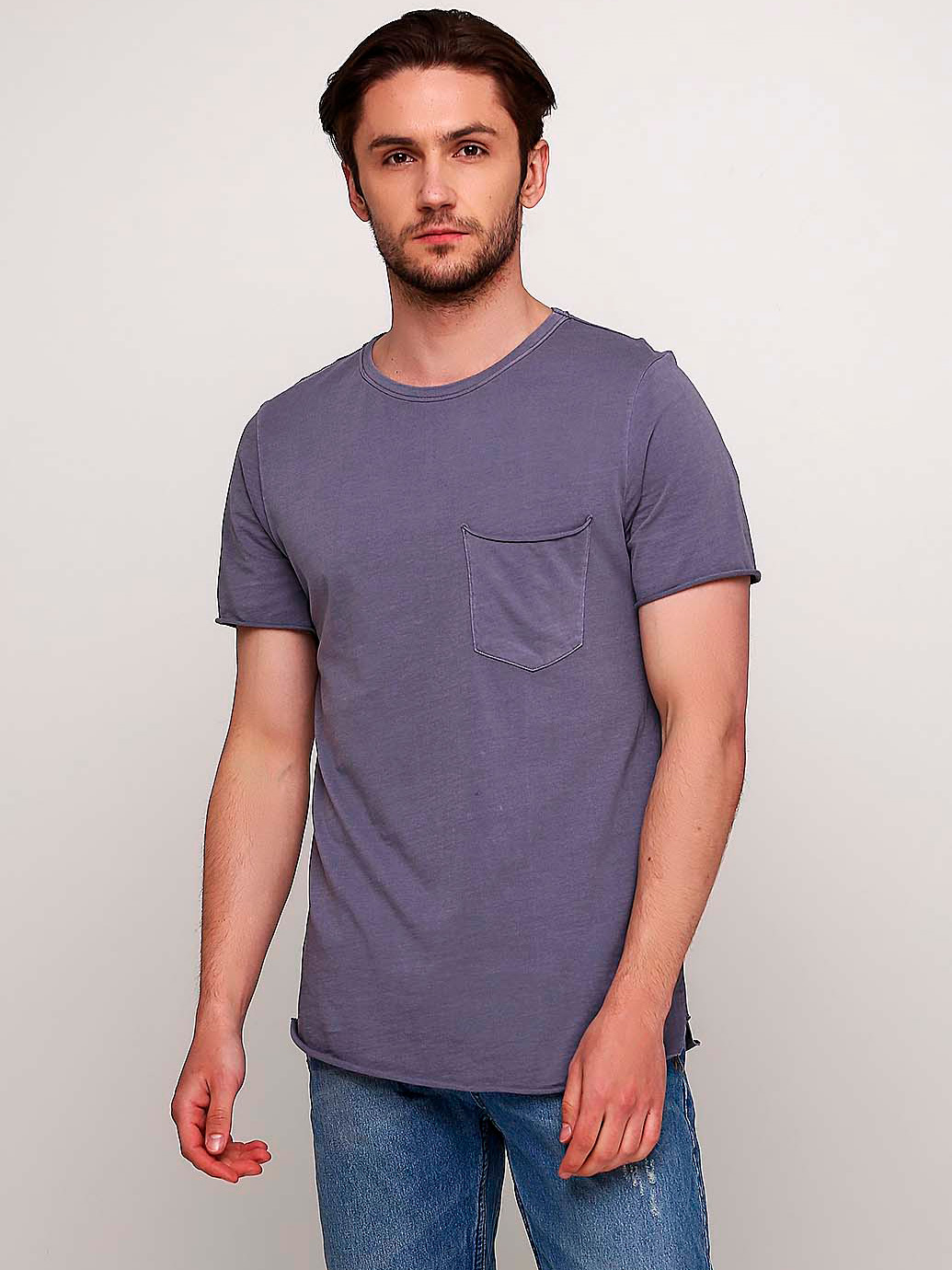 

Футболка H&M XS серо-синий 4482596RP21_серо-синий