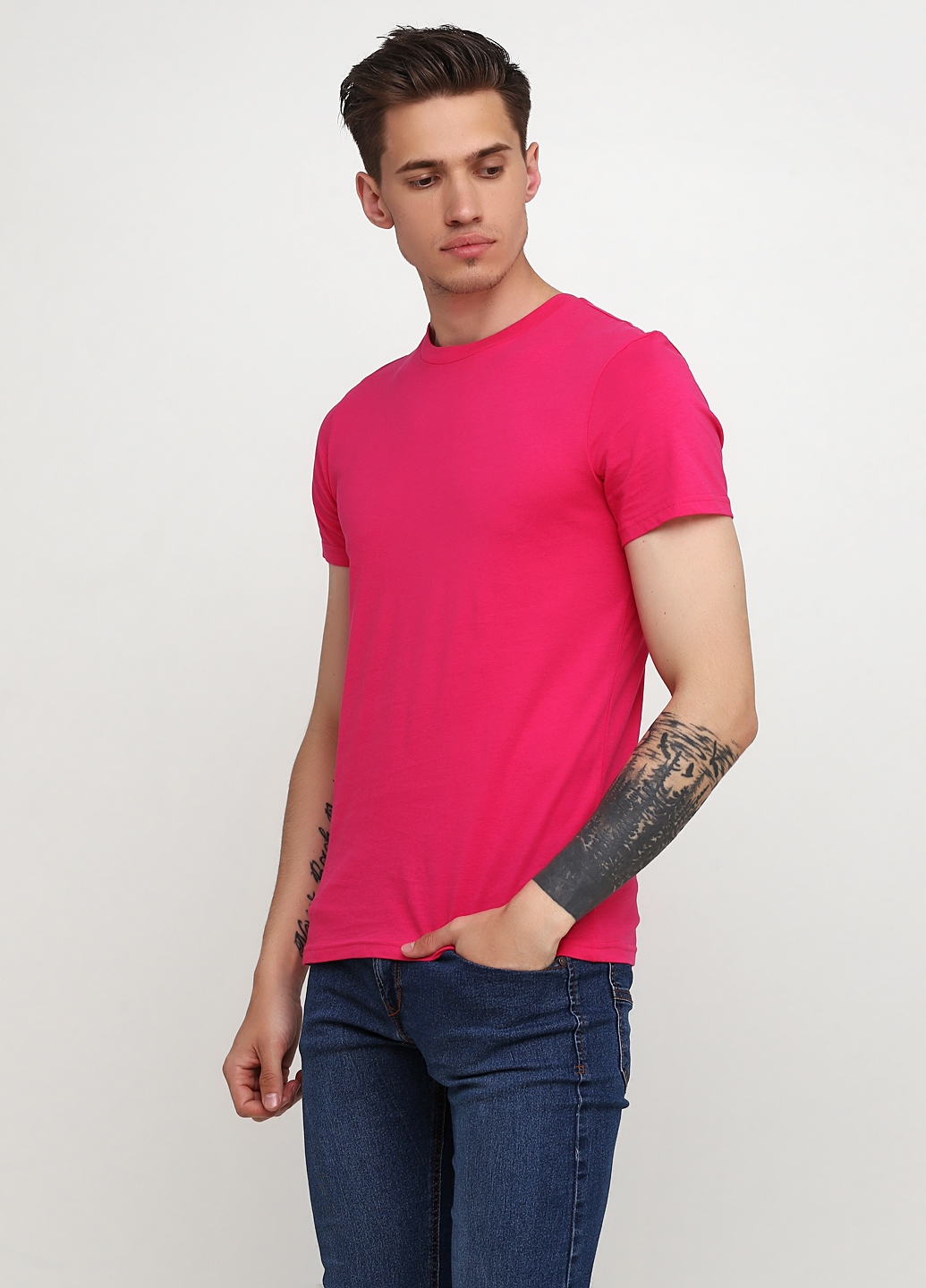 

Футболка H&M XS Розовый 5414916RP12_розовый