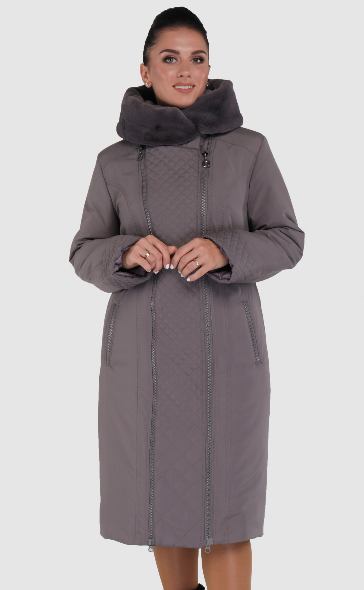 

Куртка зимняя Exclusive moda М-251 58 Мокко
