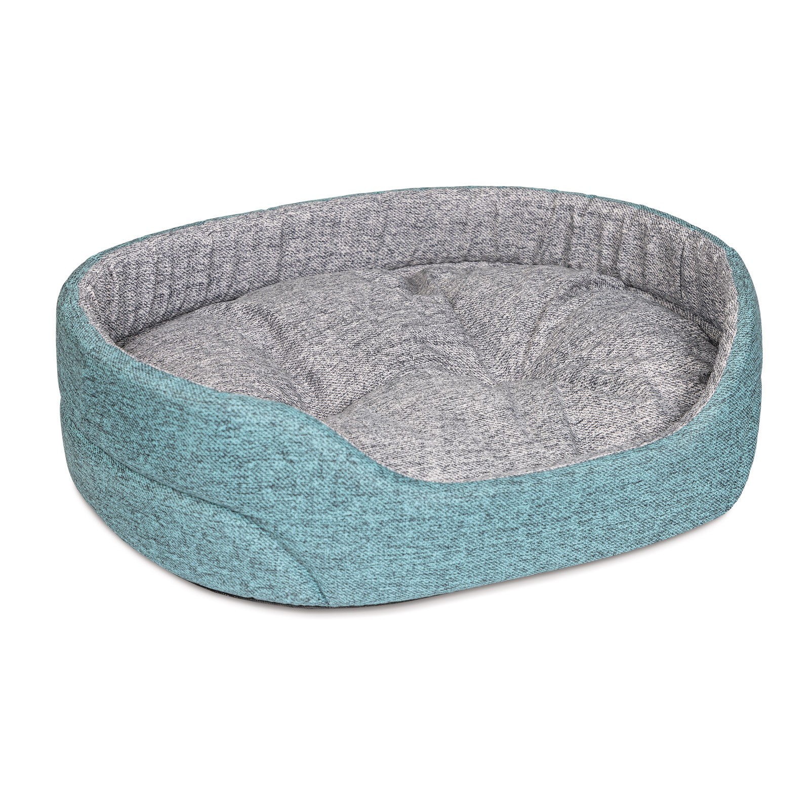 

Лежак для собак Природа Омега серый 92-68-21 см