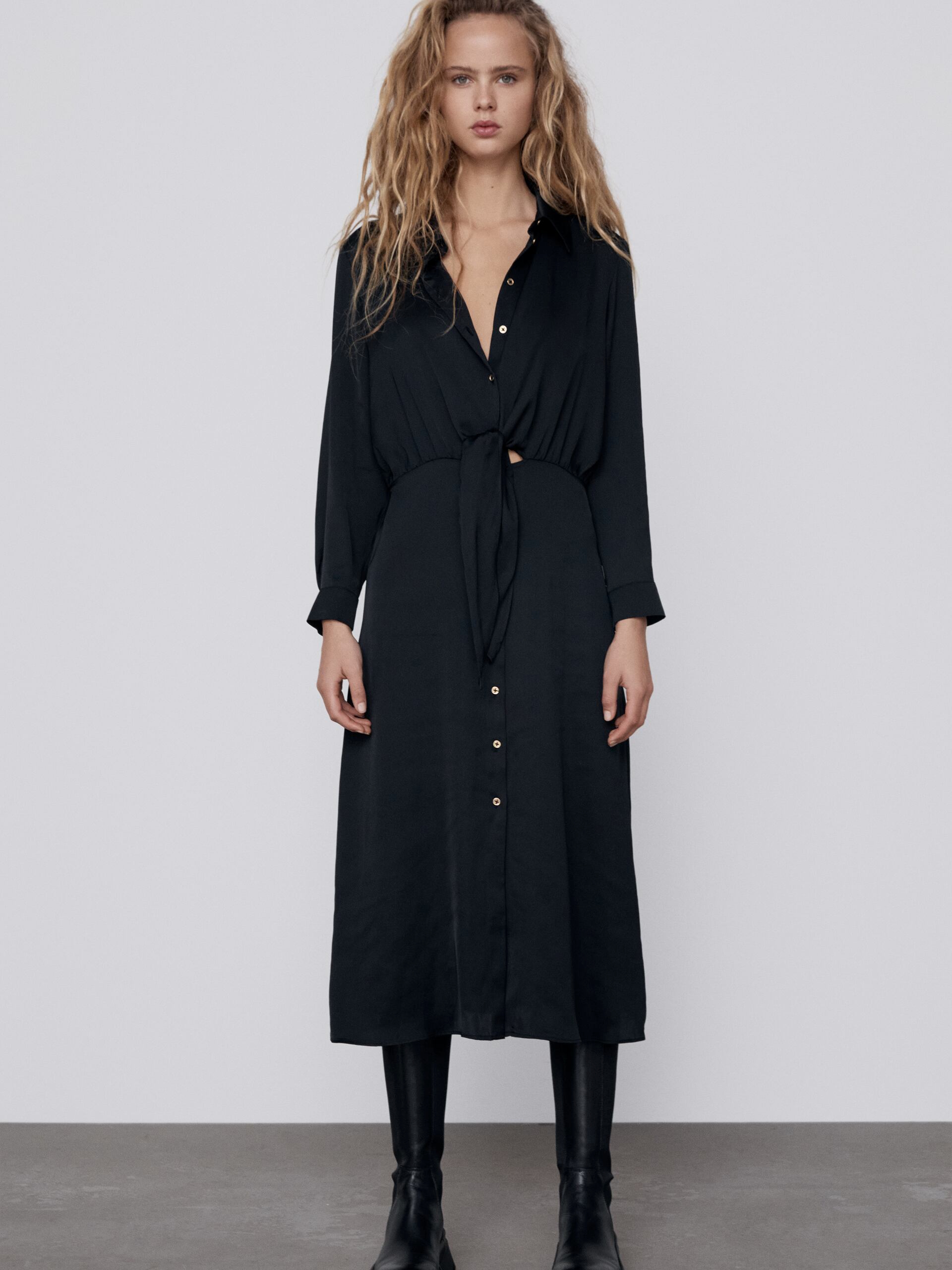 

Платье Zara 1165/053/800 XL Черное