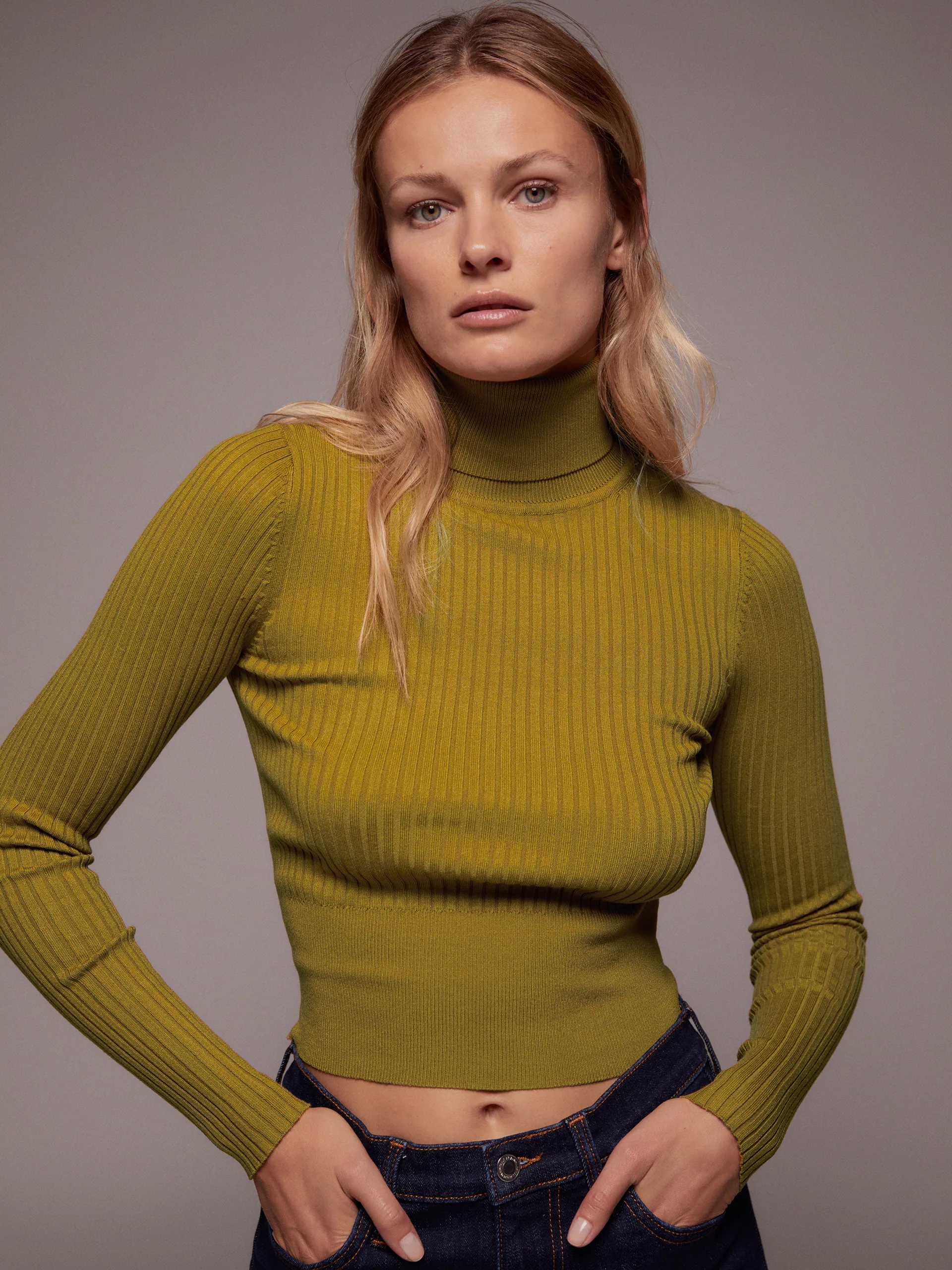 

Водолазка Zara 3471/100/911 L Горчичная