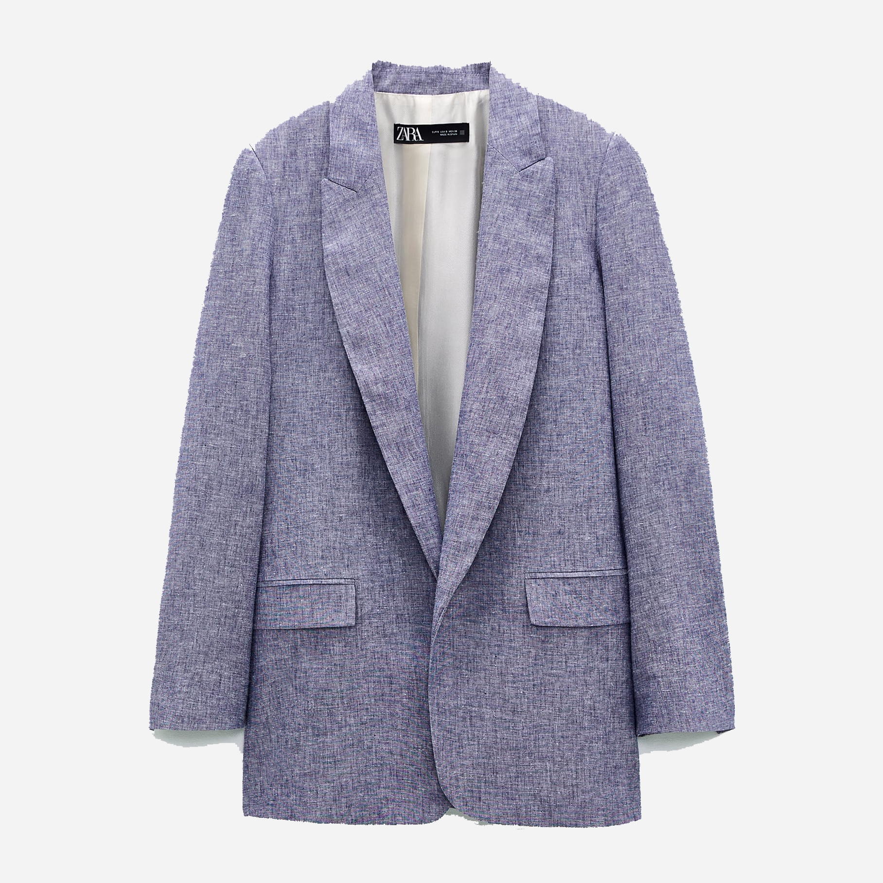 

Пиджак Zara 7780/508/428 XL Серый меланж