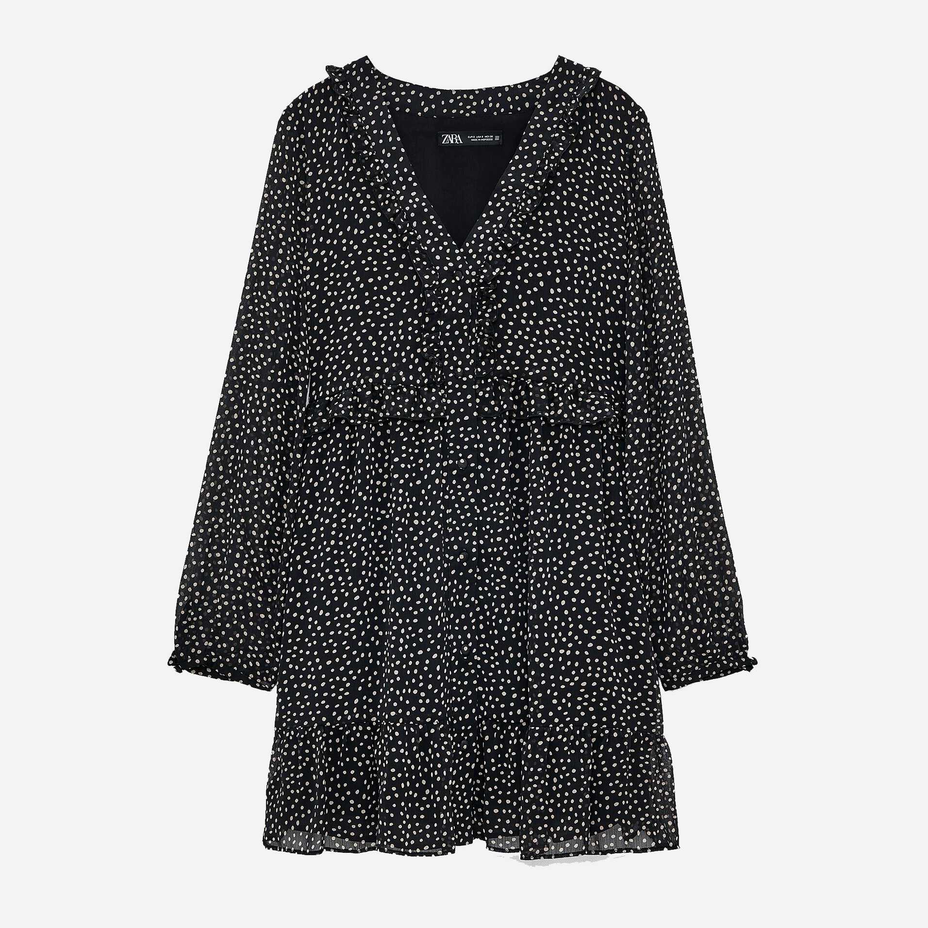 

Платье Zara 8195/354/085 XL Черное