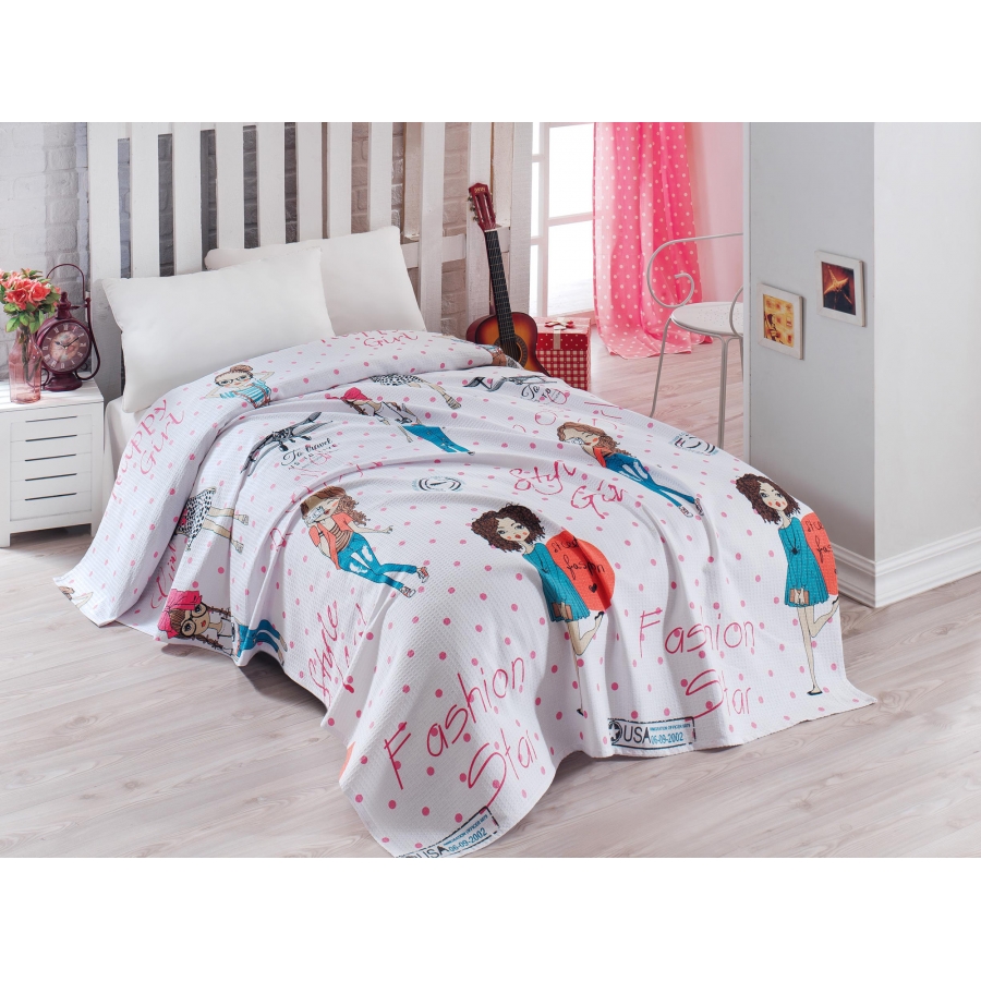 

Постельное белье Eponj Home Pike FashionGirl Pembe подростковое
