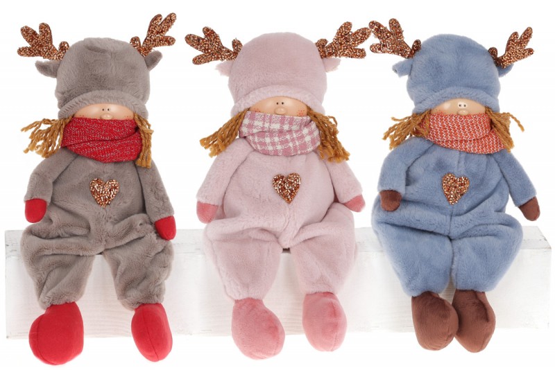 

Новогодняя игрушка Детки (сидящие) 36см, 3шт/уп Bon 822-339 (NAT07715)