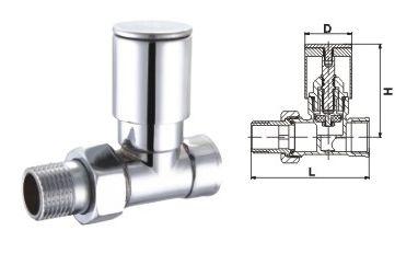 

Кран вентильный прямой с американкой 3/4" CHROM 1865 вент Solomon (000002168)