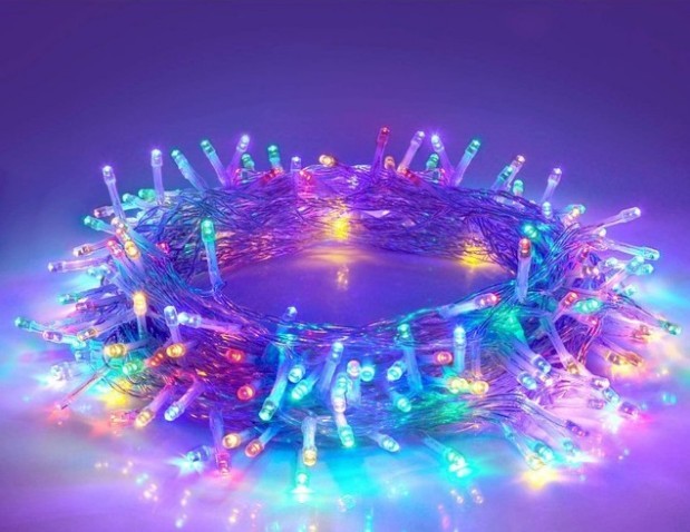 

Светодиодная Гирлянда новогодняя Струна плетённая медная проволока 450LED 5м с контроллером RD 236 Цвет ламп Микс