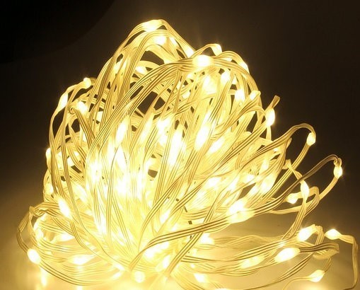 

Светодиодная Гирлянда новогодняя 500Led на проволке силикон 50м 8 Режимов IP44 для домашнего или уличного освещения RD 212 Цвет ламп разноцветный Микс