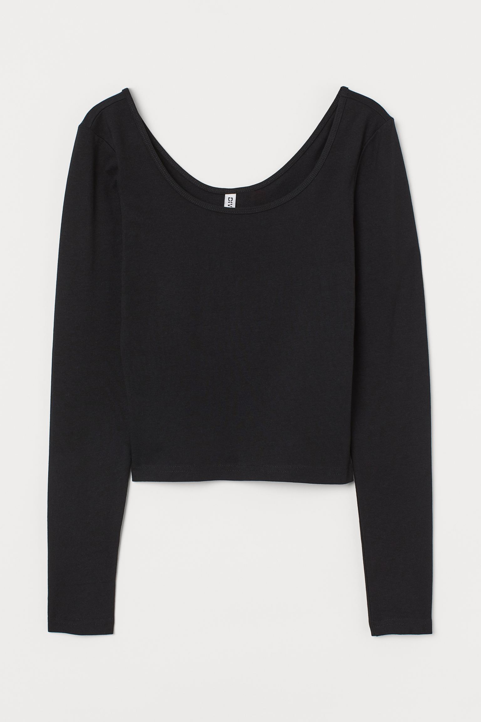 

Лонгслив H&M XS Черный 9278582dm_Черный