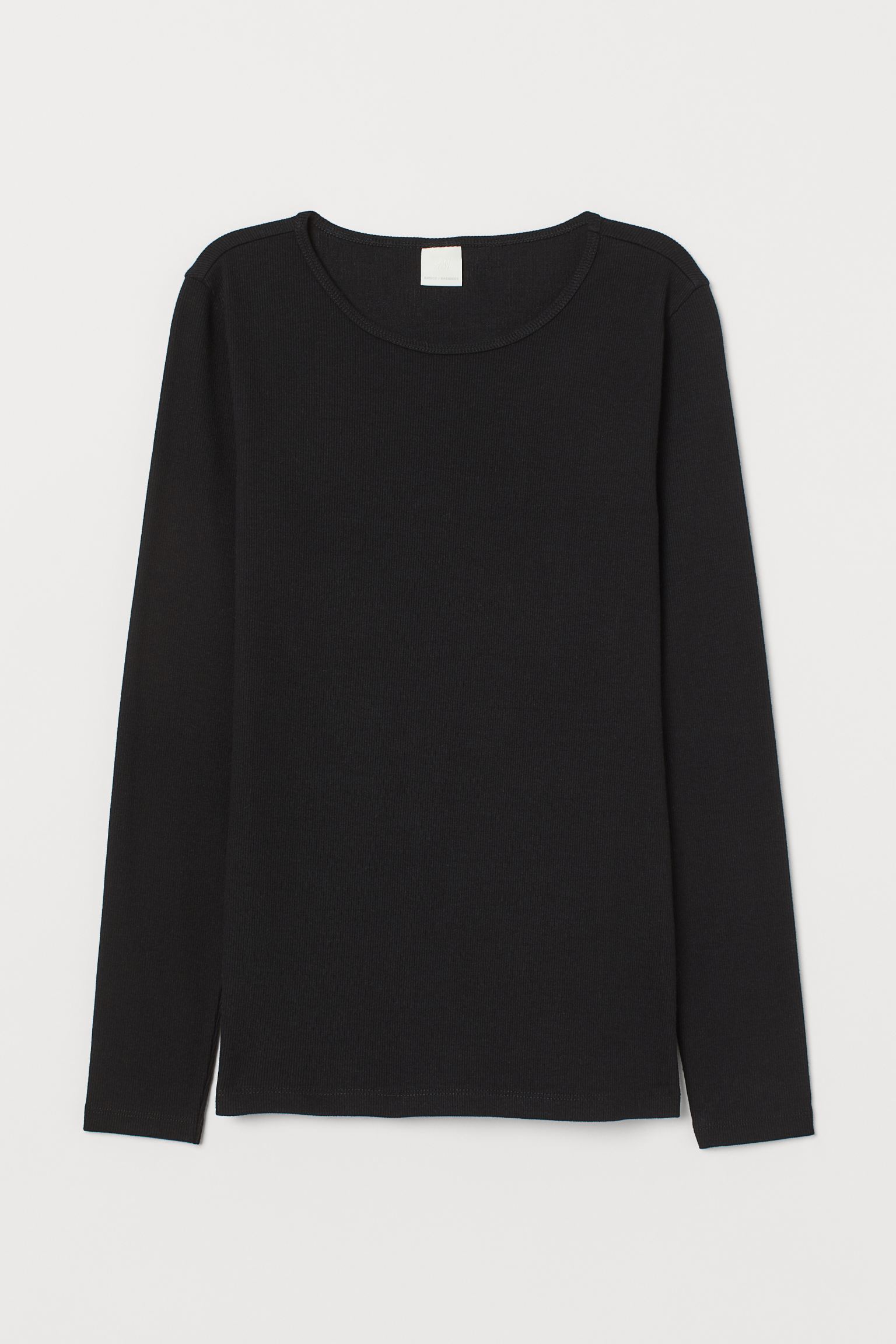 

Лонгслив H&M M Черный 7849262dm_Черный