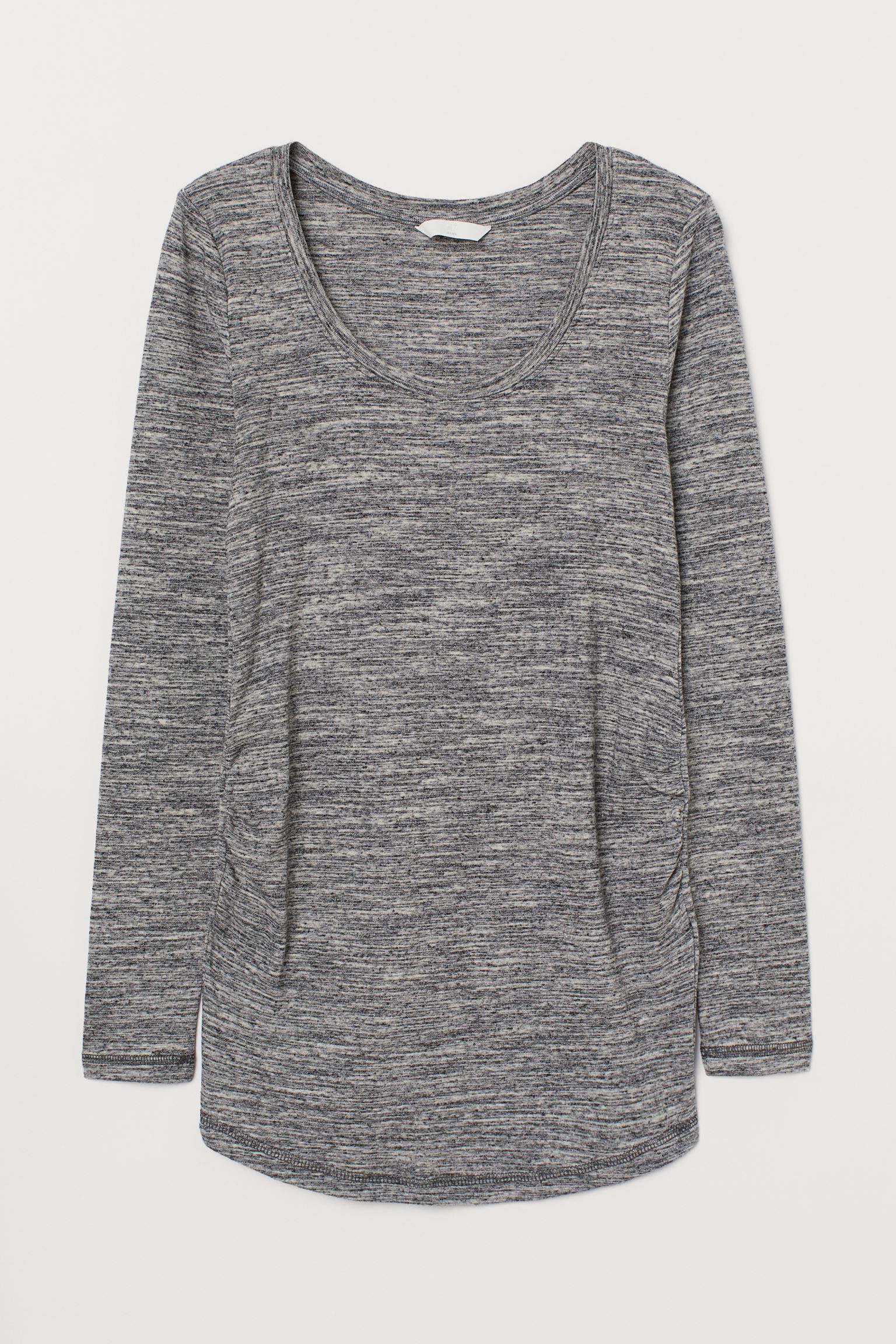 

Лонгслив для беременных H&M L серый меланж 8200321dm_серый меланж