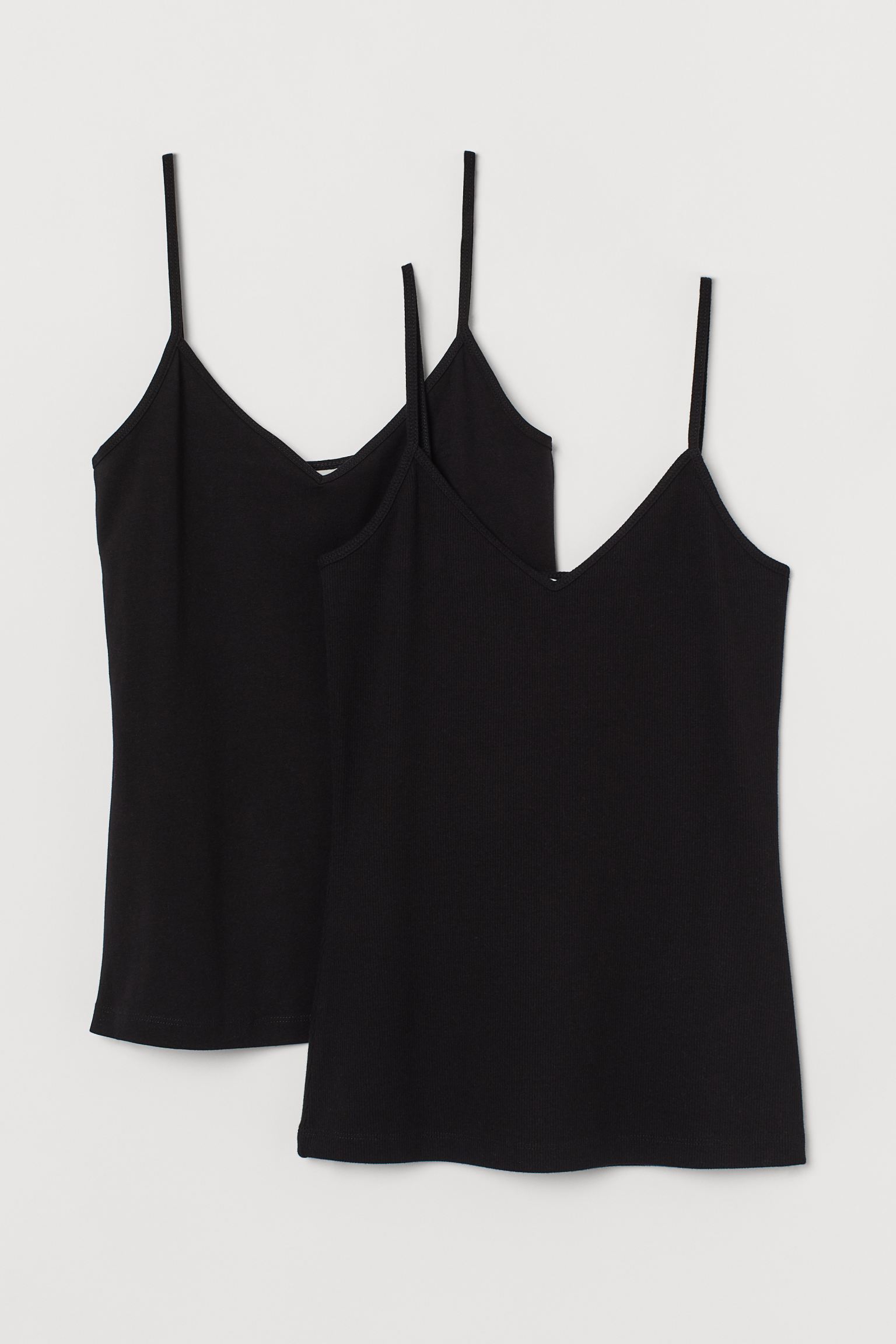 

Набор Майки (2шт) H&M XL Черный 9101322dm_черный