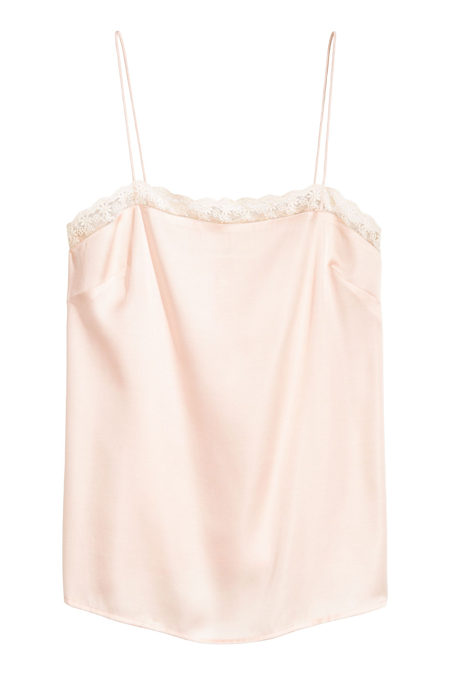 

Майка с кружевом H&M 44 Пудровый 5057646RP1_пудровый