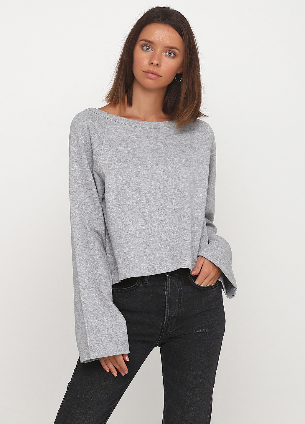 

Свитшот H&M S Серый 6221627RP2_серый