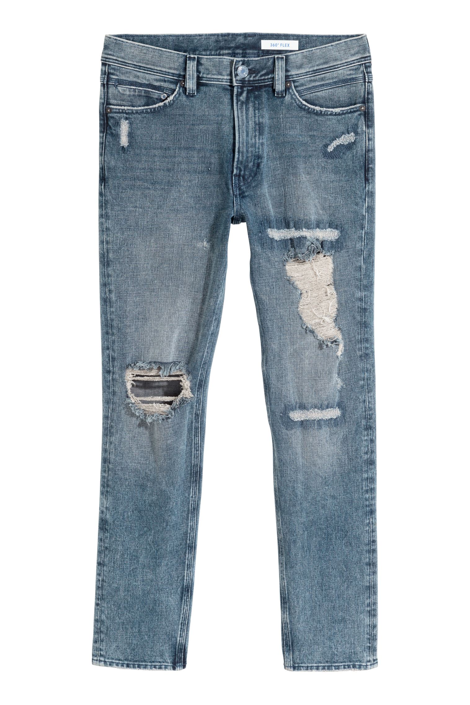 

Джинсы слим H&M 33/34 Светло-синий 5403956RP21_светло-синий