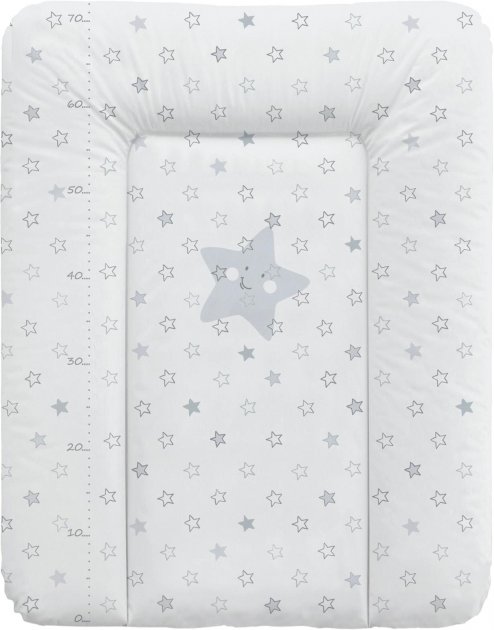 

Матрас пеленальный на комод Ceba Baby 70*50 см мягкий Stars