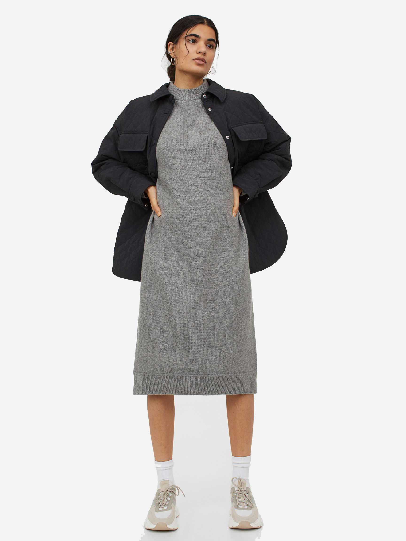 

Платье H&M 1105-9395442 2XL Серое