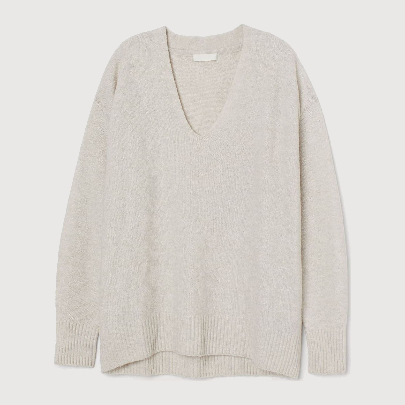 

Пуловер H&M 1803-8636462  Светло-бежевый, Пуловер H&M 1803-8636462 XS Светло-бежевый