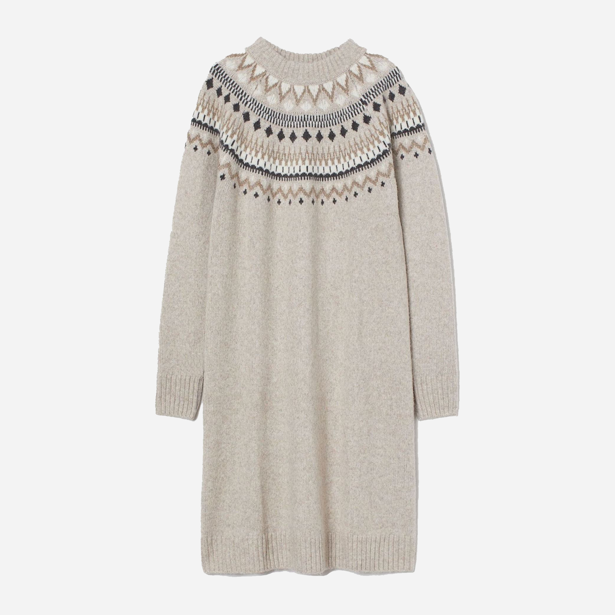 

Платье H&M 2610-9059412 M Бежевое