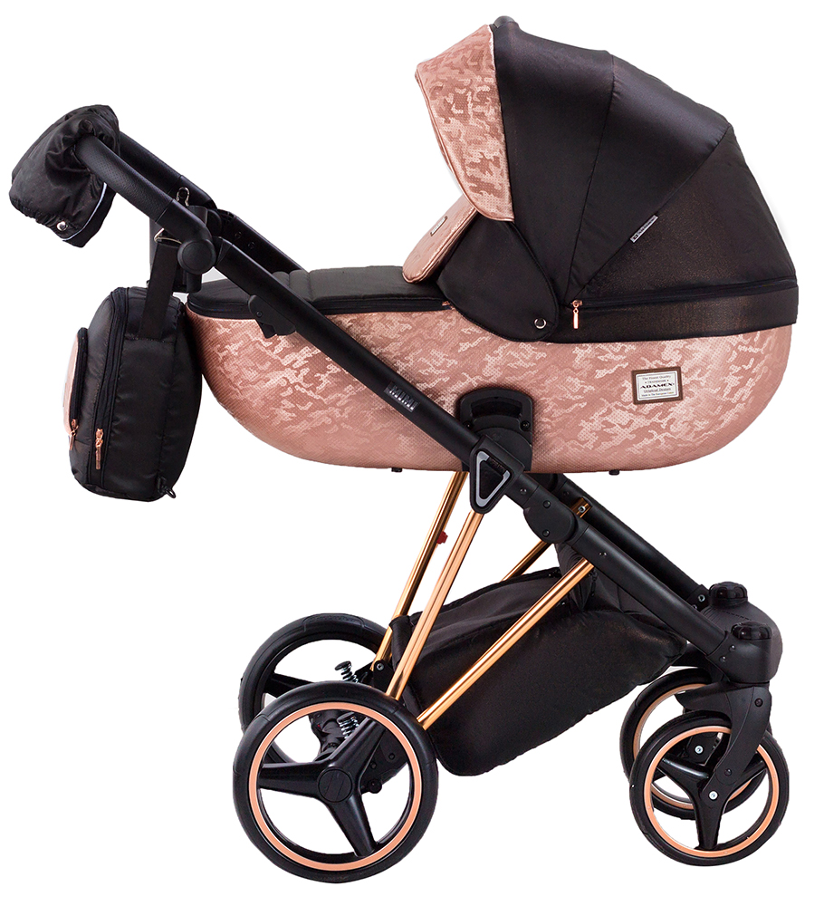 

Универсальная коляска 2 в 1 Adamex Mimi Polar Pink Gold Y837 (623145)