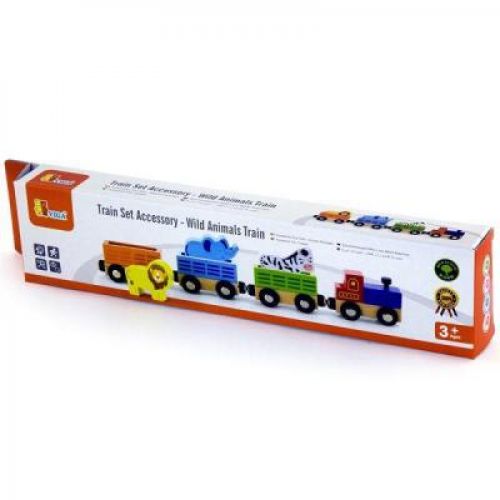 

Железная дорога Viga Toys Доп. набор к ж/д "Поезд с животными" (50822)