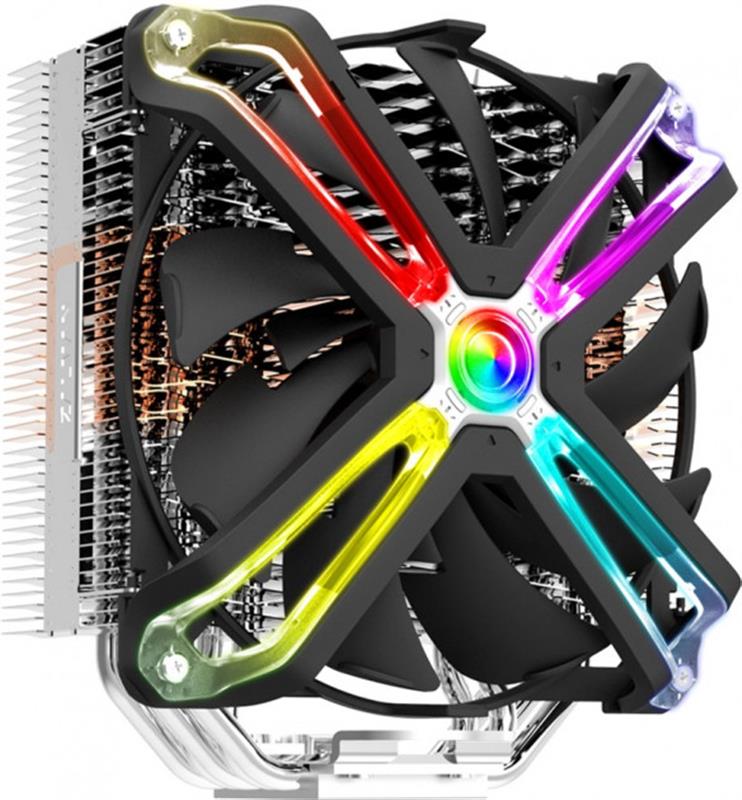 

Кулер процессорный Zalman CNPS17X ARGB, Intel: 2066/2011-V3/2011/1150/1151/1155/1156, AMD: AM4/AM3, 160x140х100 мм, 4-pin